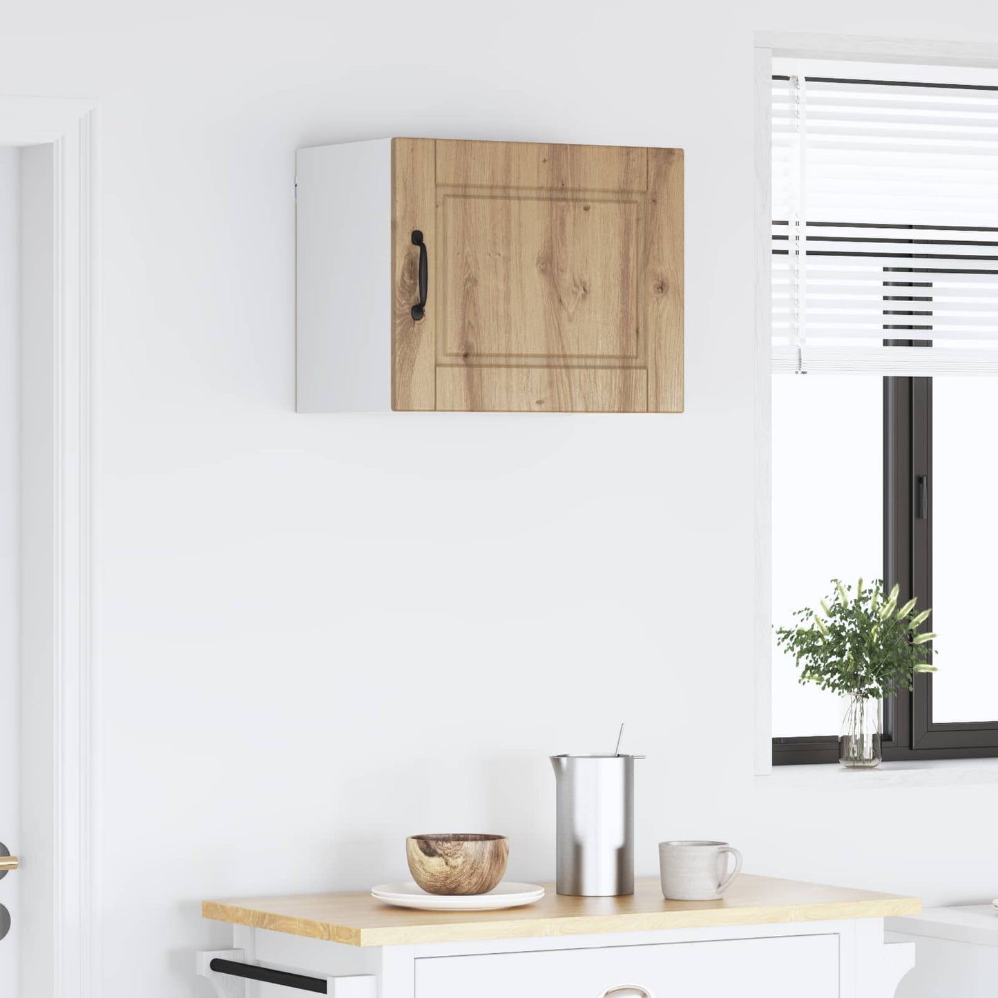 Veggskap PORTO Artisan Eik 50 x 31 x 40 cm Konstruert tre