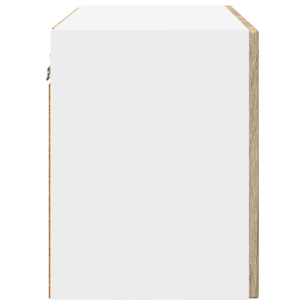 Veggskap PORTO Sonoma eik 60 x 31 x 40 cm Konstruert tre