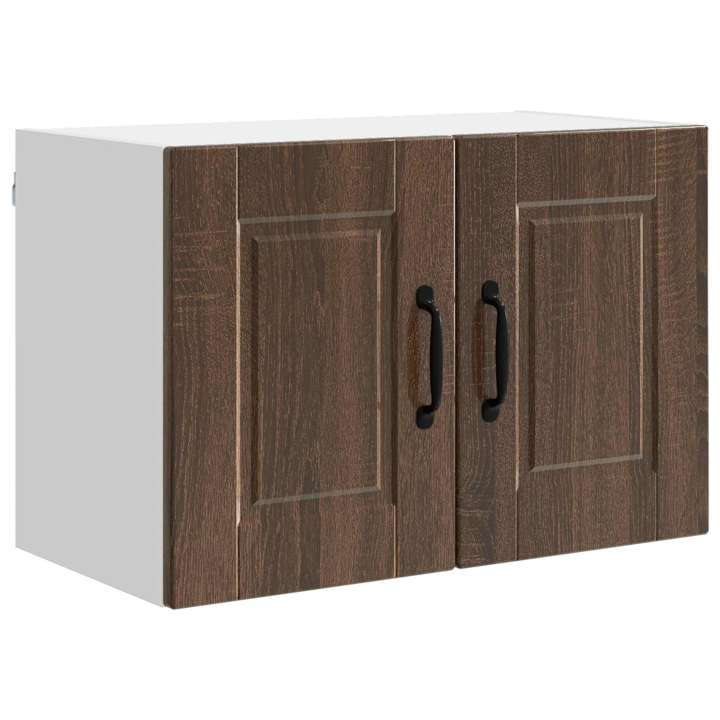 Veggskap PORTO 2 pcs Brun Eik 60 x 31 x 40 cm Konstruert tre