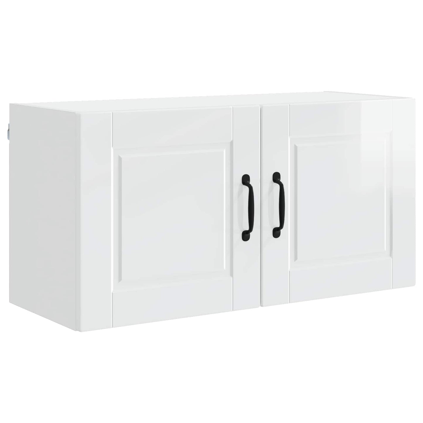 Veggskap PORTO Høyglanset hvit 80 x 31 x 40 cm Konstruert tre