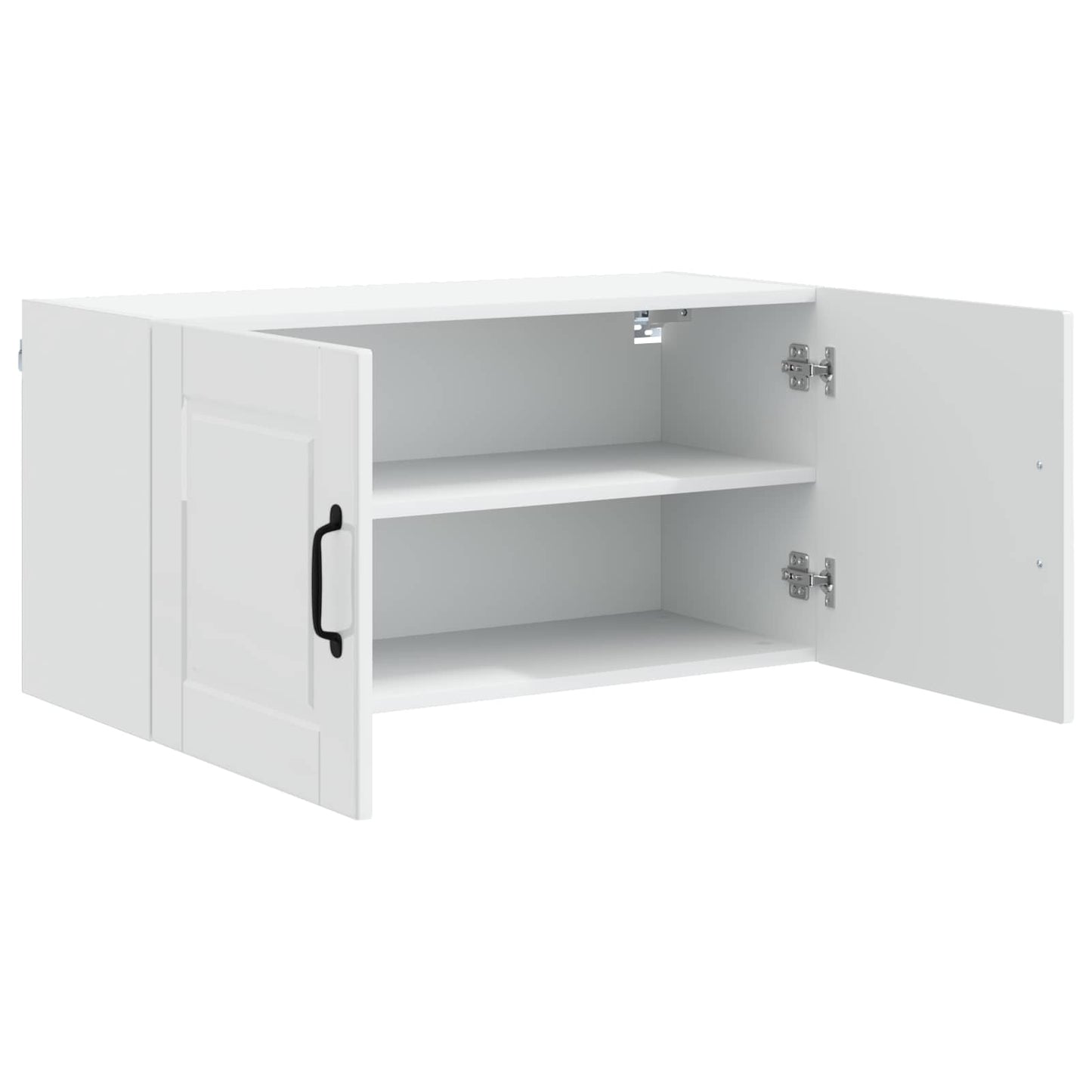 Veggskap PORTO Høyglanset hvit 80 x 31 x 40 cm Konstruert tre