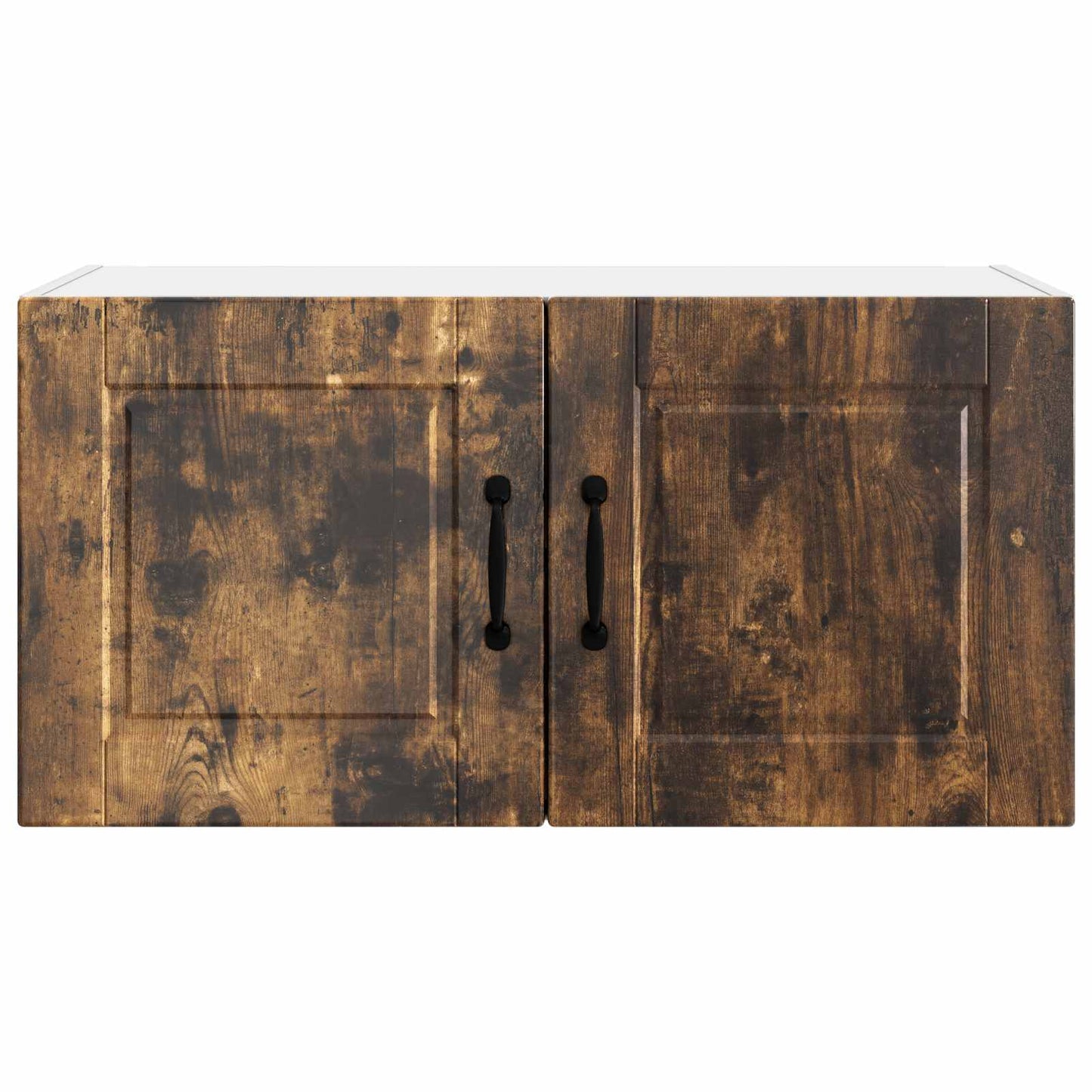 Veggskap PORTO Røkt eik 80 x 31 x 40 cm Konstruert tre