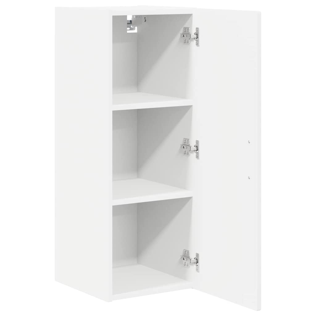 Veggskap PORTO 2 pcs Hvit 30 x 31 x 80 cm Konstruert tre