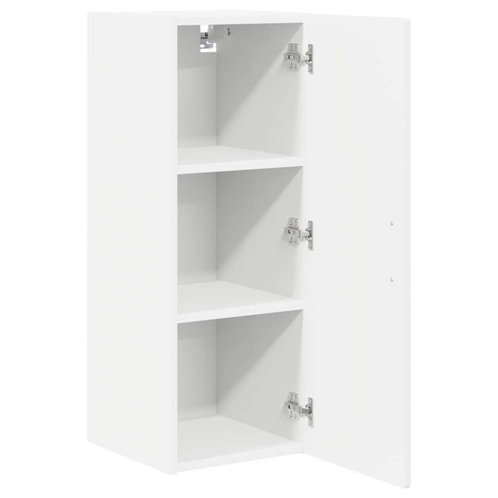 Veggskap PORTO Høyglanset hvit 30 x 31 x 80 cm Konstruert tre