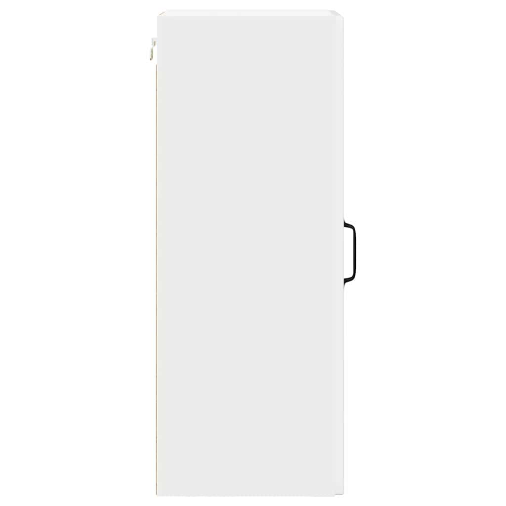Veggskap PORTO Høyglanset hvit 30 x 31 x 80 cm Konstruert tre