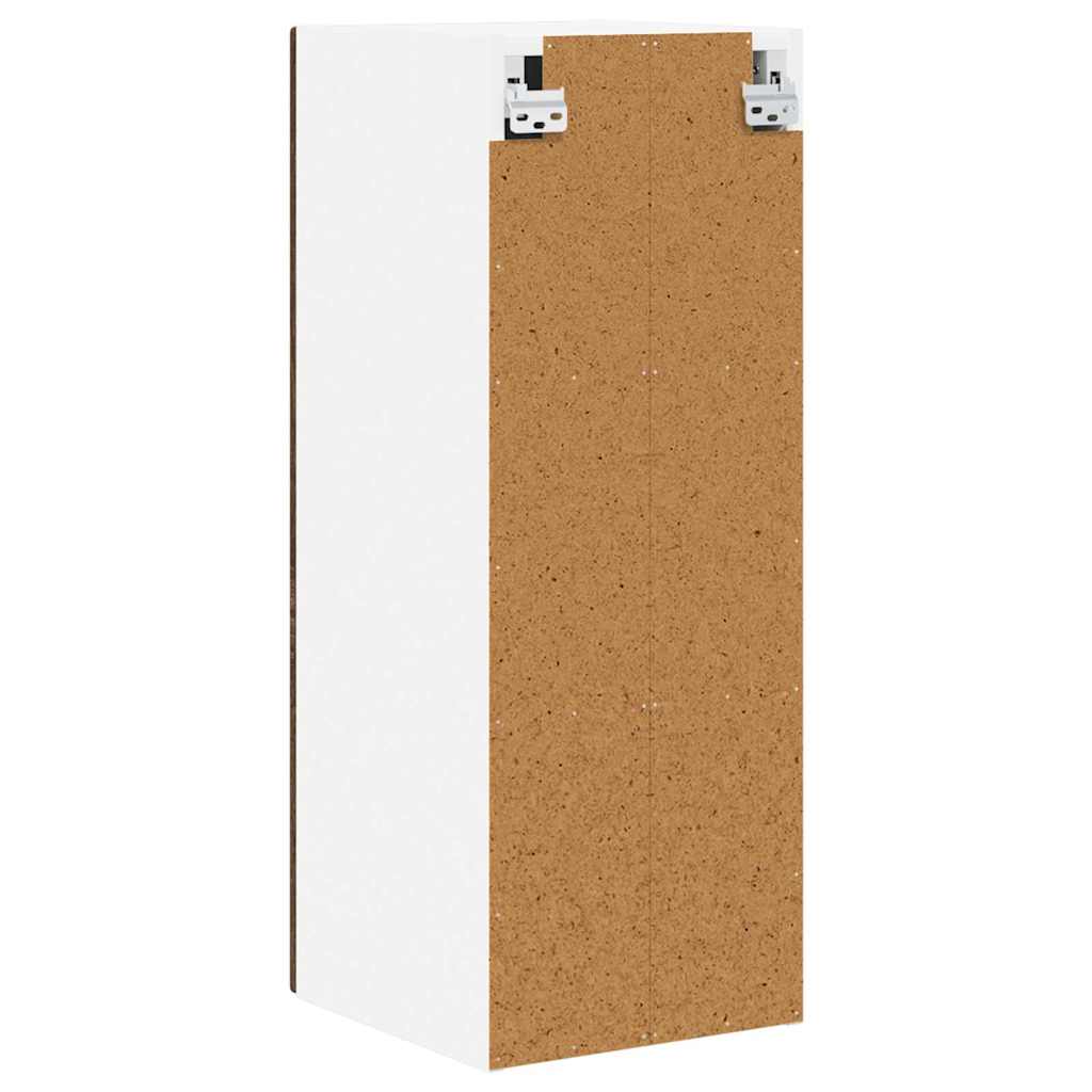 Veggskap PORTO 2 pcs Brun Eik 30 x 31 x 80 cm Konstruert tre