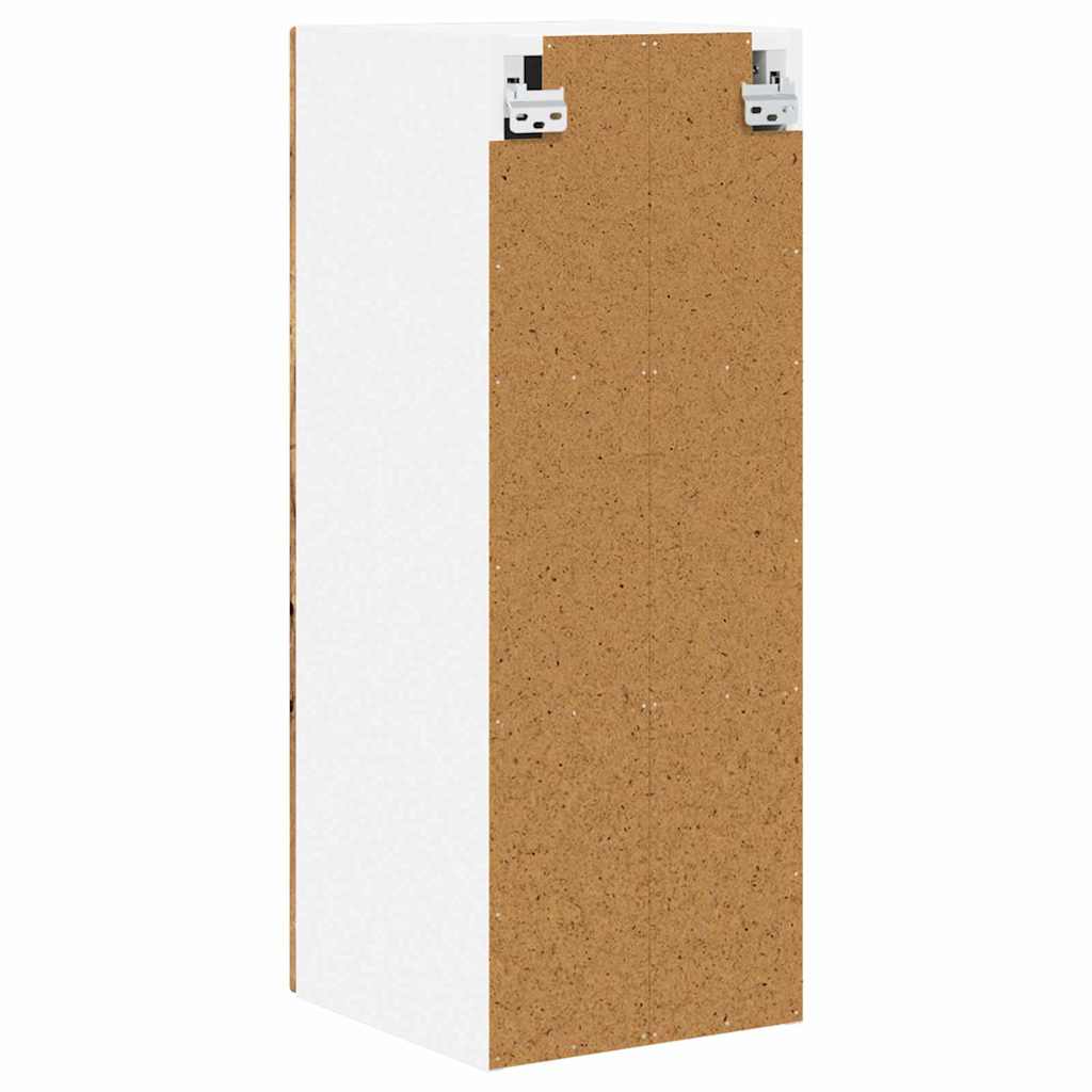 Veggskap PORTO Gammelt tre 30 x 31 x 80 cm Konstruert tre