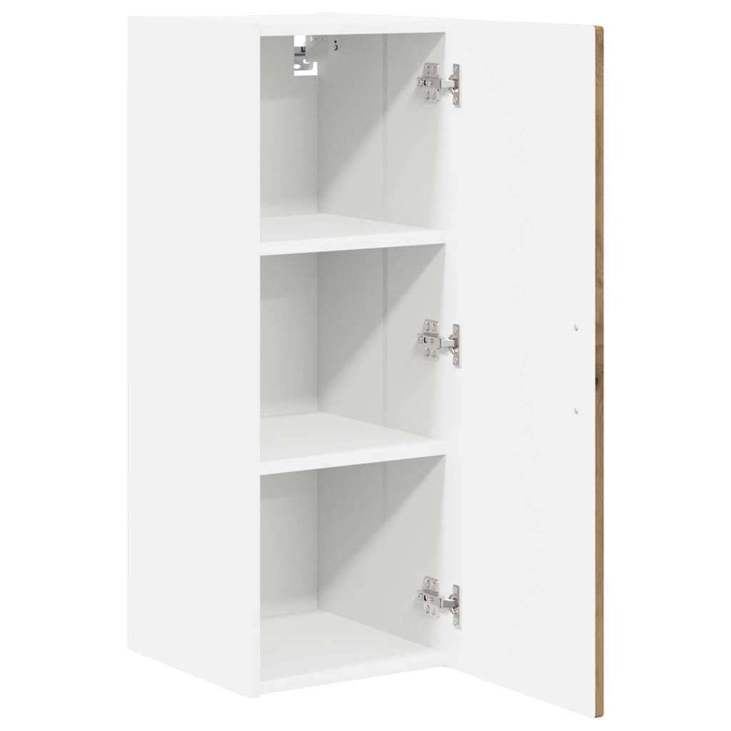 Veggskap PORTO Artisan Eik 30 x 31 x 80 cm Konstruert tre