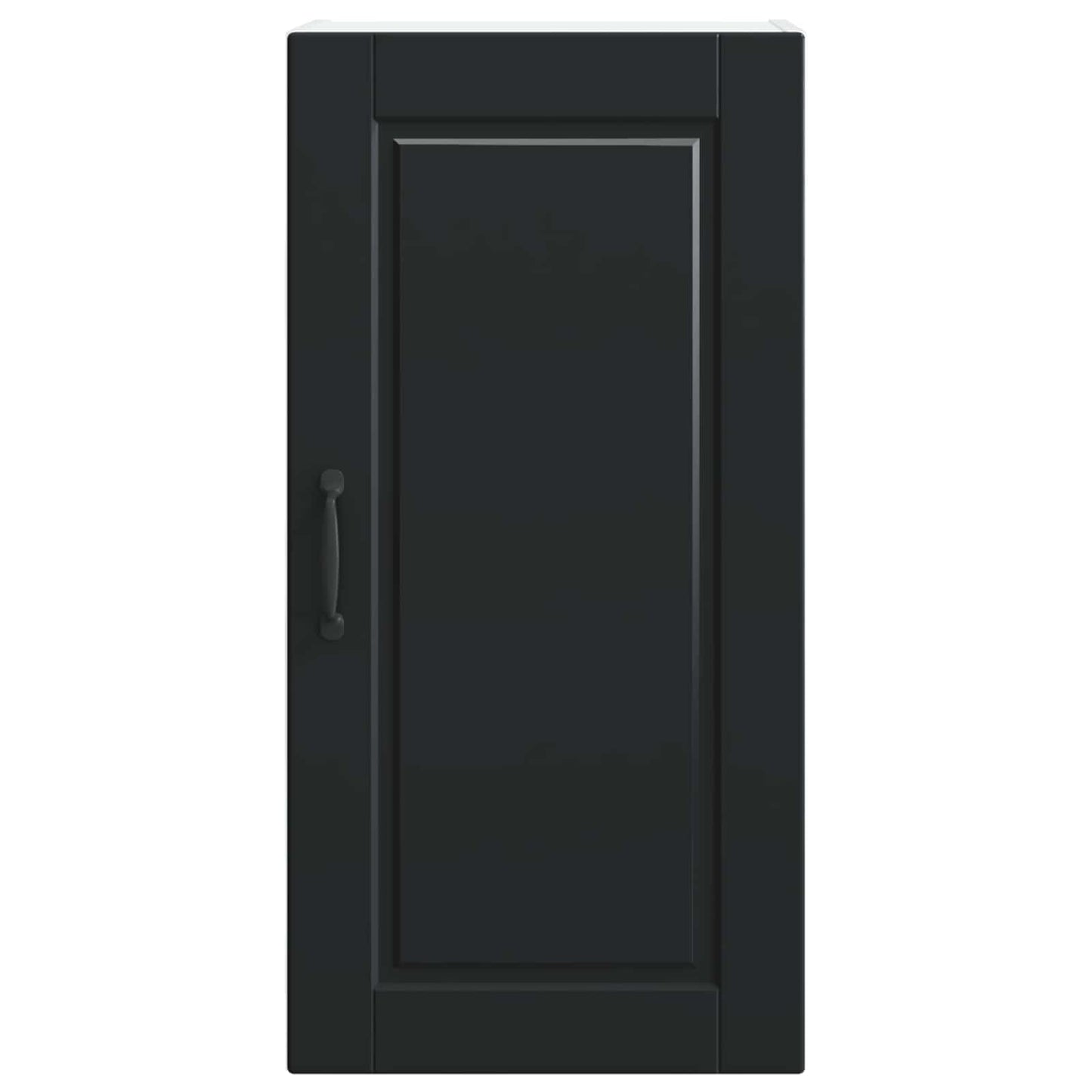 Veggskap PORTO Svart 40 x 31 x 80 cm Konstruert tre