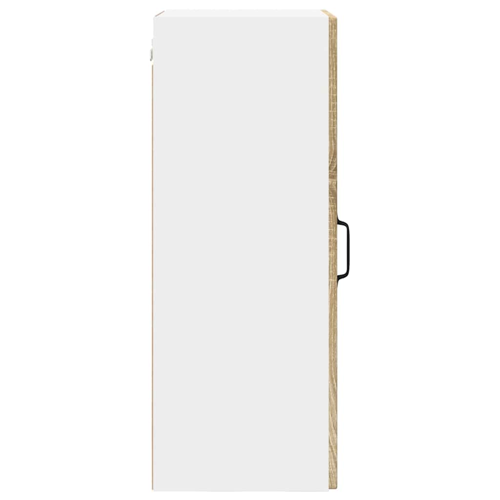Veggskap PORTO Sonoma eik 40 x 31 x 80 cm Konstruert tre