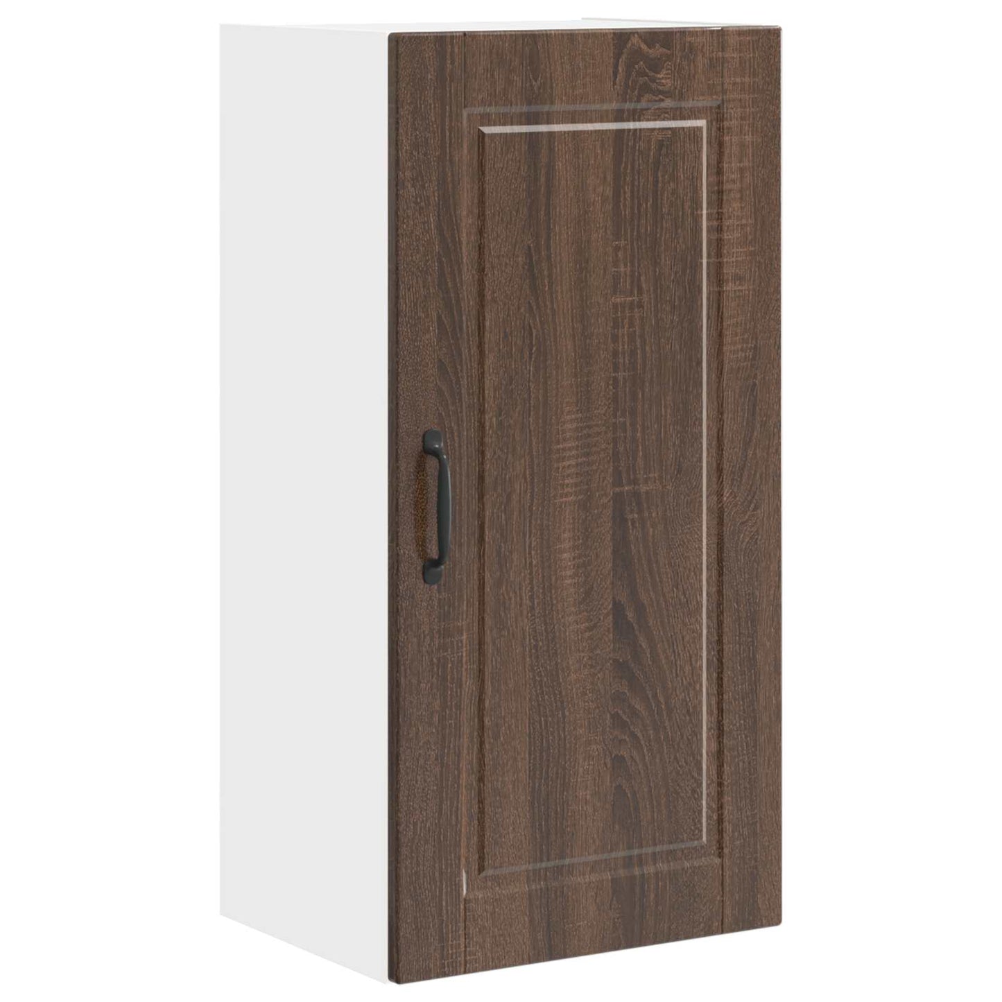 Veggskap PORTO Brun Eik 40 x 31 x 80 cm Konstruert tre