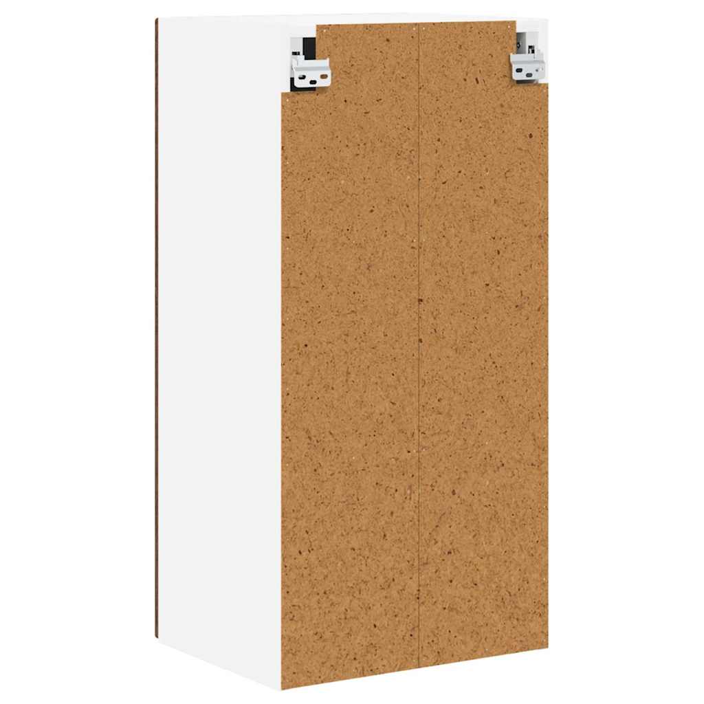 Veggskap PORTO Brun Eik 40 x 31 x 80 cm Konstruert tre