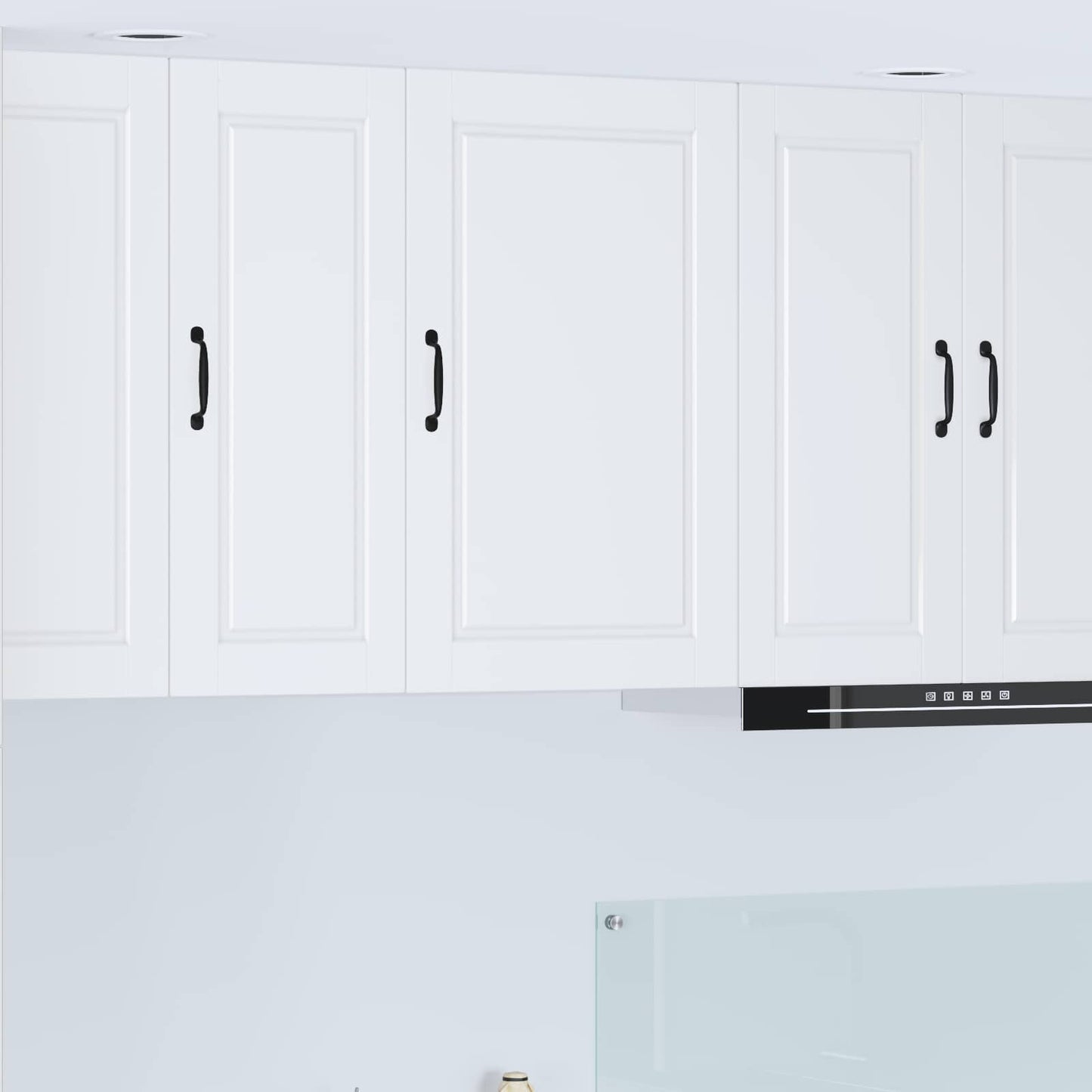 Veggskap PORTO Hvit 50 x 31 x 80 cm Konstruert tre