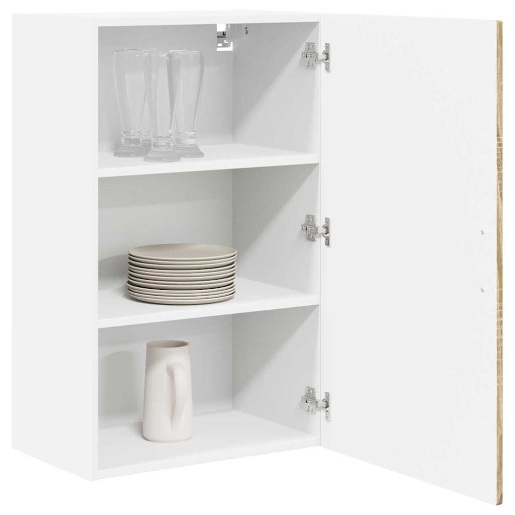 Veggskap PORTO Sonoma eik 50 x 31 x 80 cm Konstruert tre