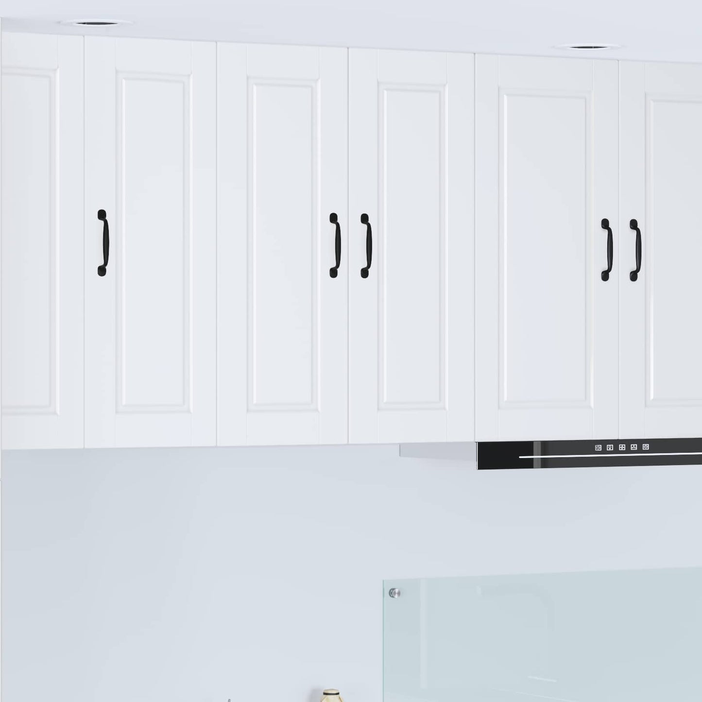 Veggskap PORTO Hvit 60 x 31 x 80 cm Konstruert tre