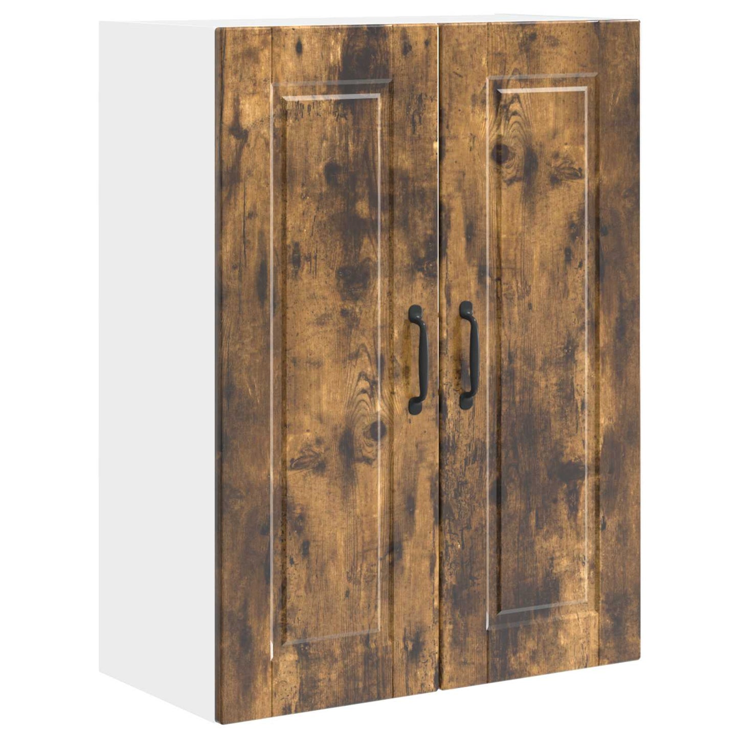 Veggskap PORTO Røkt eik 60 x 31 x 80 cm Konstruert tre