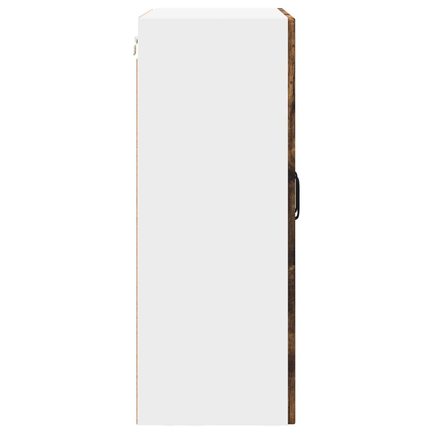 Veggskap PORTO Røkt eik 60 x 31 x 80 cm Konstruert tre