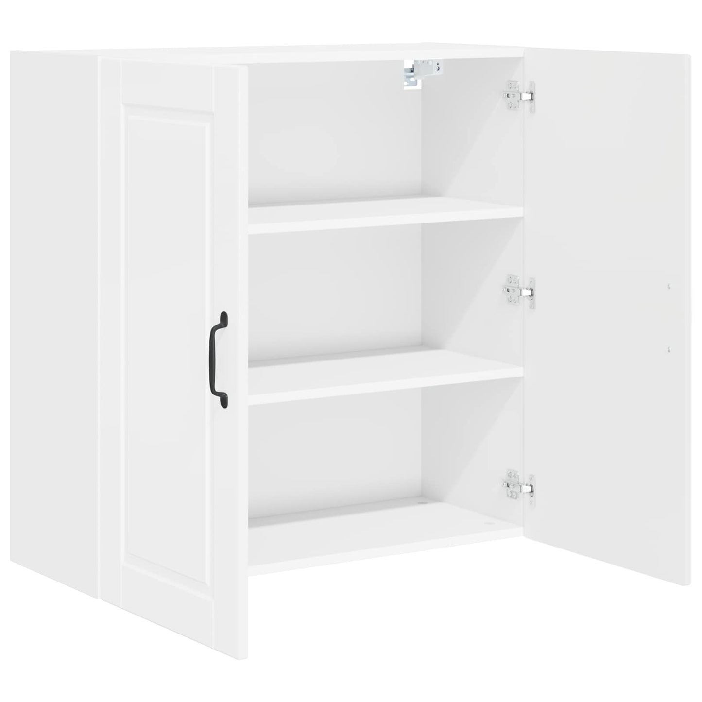 Veggskap PORTO Høyglanset hvit 80 x 31 x 80 cm Konstruert tre