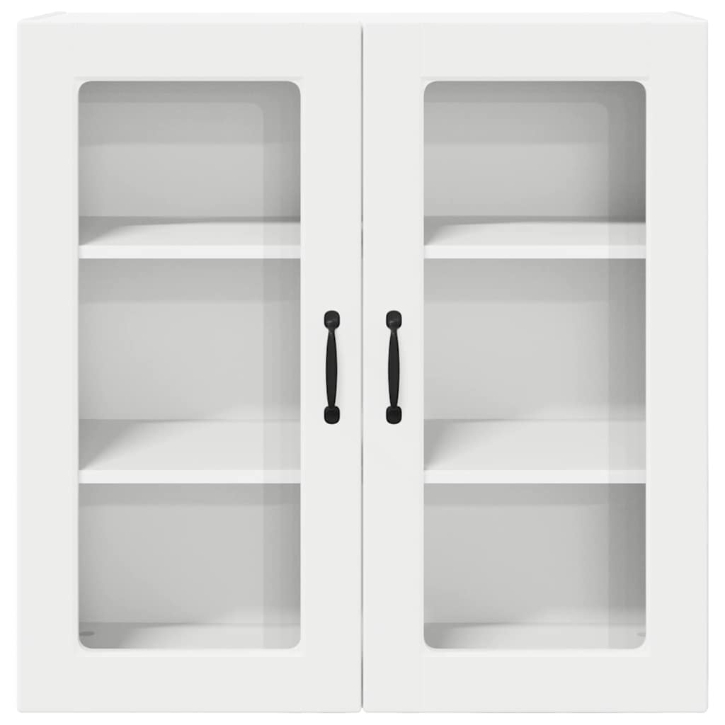 Vegghylle PORTO Hvit 80 x 31 x 80 cm Konstruert tre