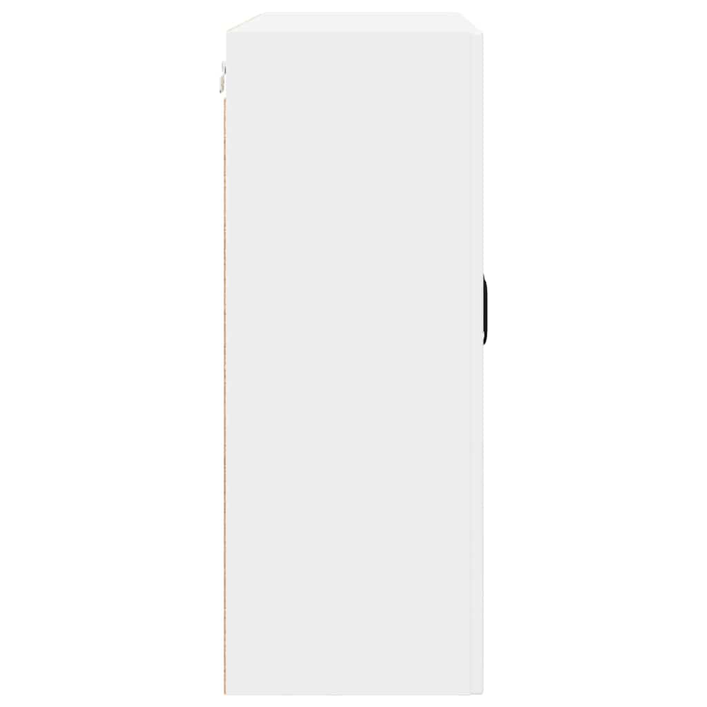 Vegghylle PORTO Hvit 80 x 31 x 80 cm Konstruert tre