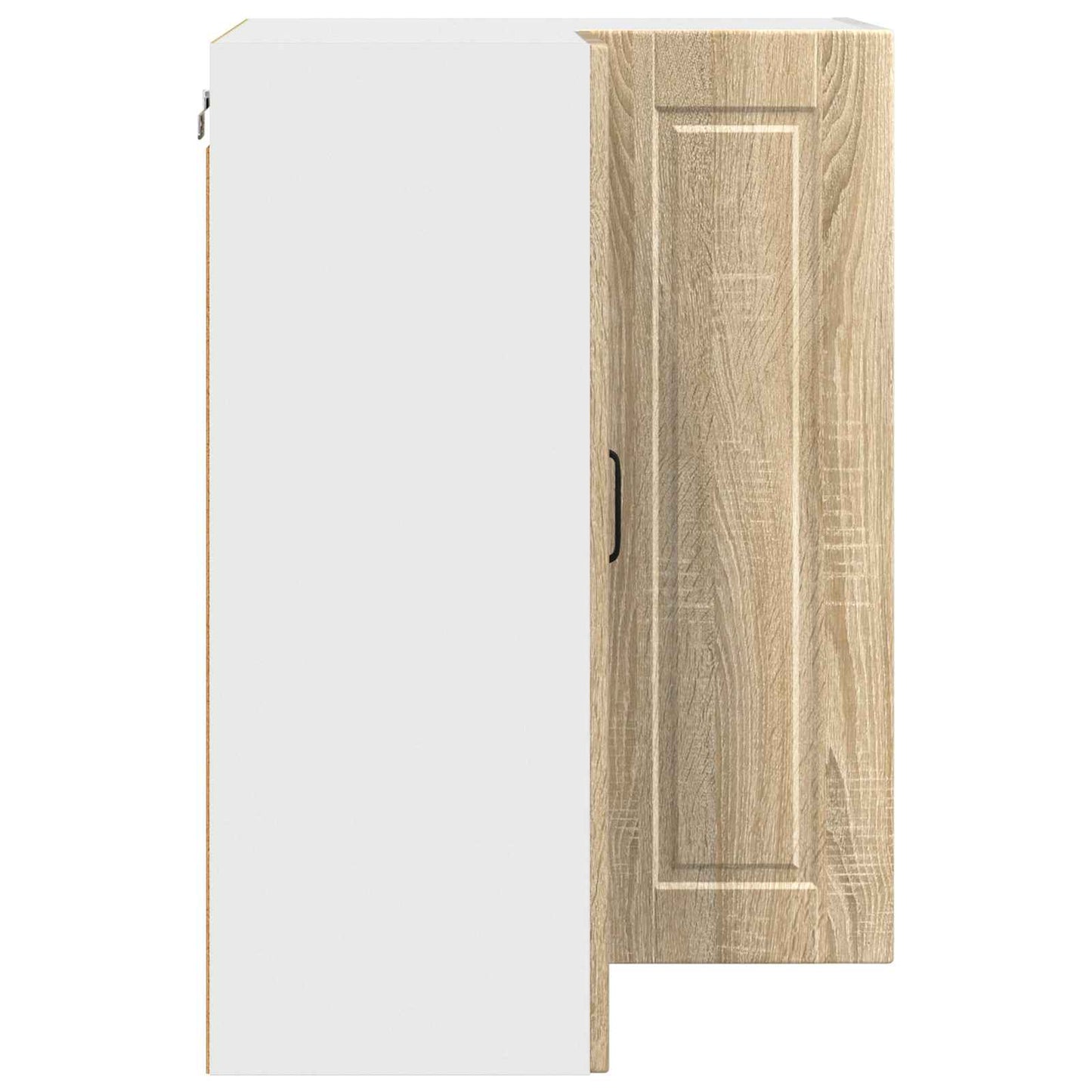 Vegghjørneskap PORTO Sonoma eik 57 x 57 x 80 cm Konstruert tre