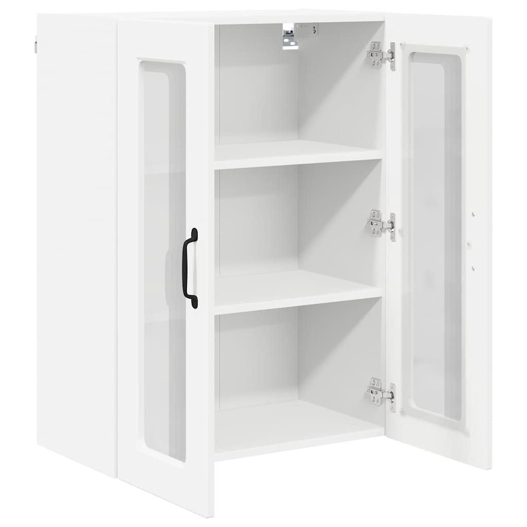 Vegghylle PORTO Hvit 60 x 31 x 80 cm Konstruert tre