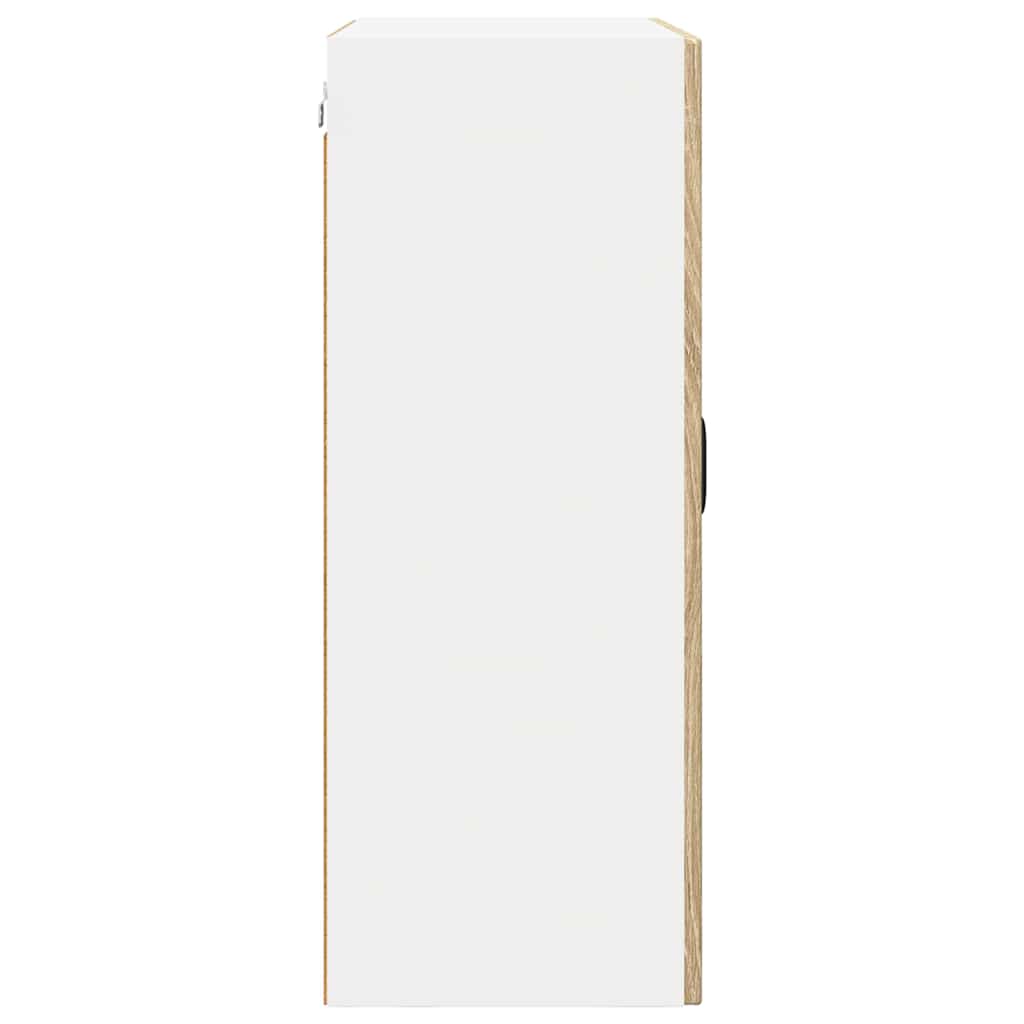 Vegghylle PORTO Sonoma eik 60 x 31 x 80 cm Konstruert tre