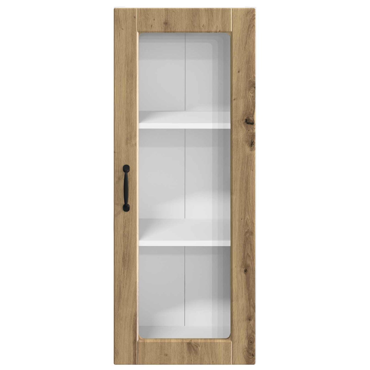 Vegghylle PORTO Artisan Eik 40 x 31 x 100 cm Konstruert tre