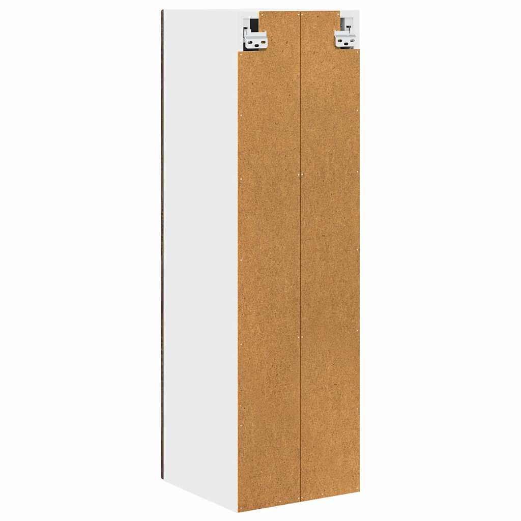Veggskap PORTO Brun Eik 30 x 31 x 100 cm Konstruert tre