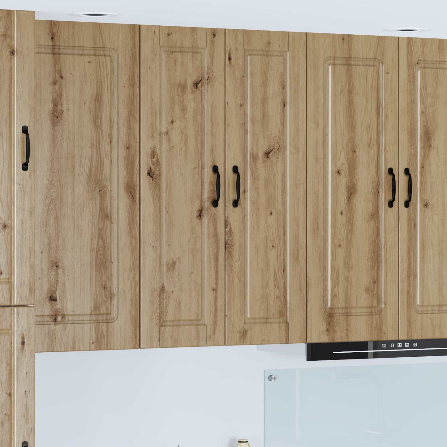 Veggskap PORTO Artisan Eik 30 x 31 x 100 cm Konstruert tre