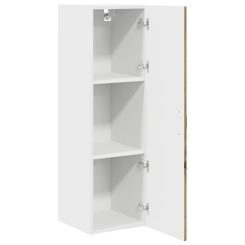 Veggskap PORTO Artisan Eik 30 x 31 x 100 cm Konstruert tre