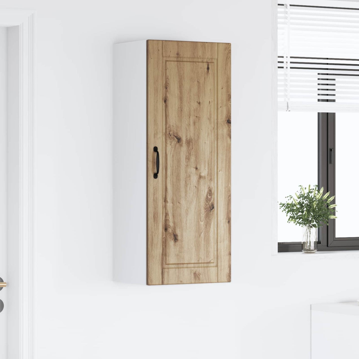 Veggskap PORTO Artisan Eik 40 x 31 x 100 cm Konstruert tre