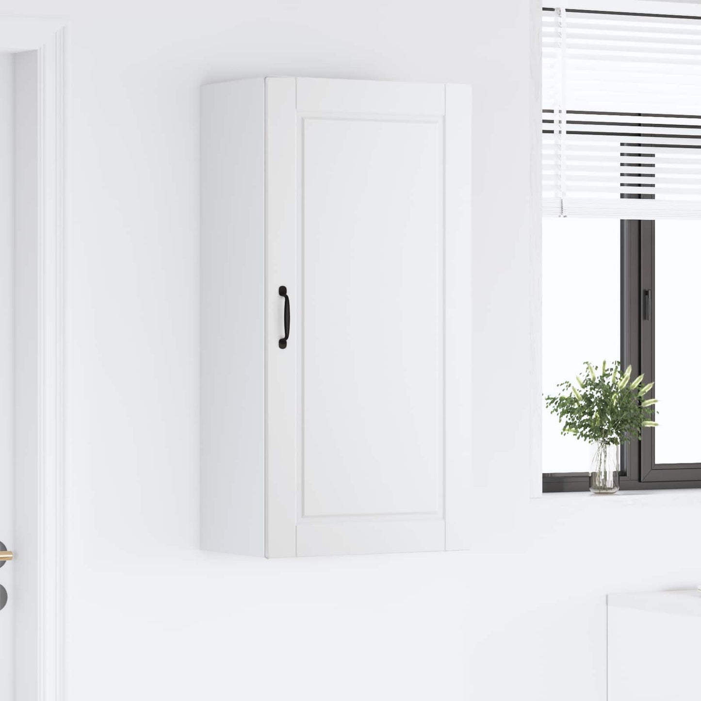 Veggskap PORTO Hvit 50 x 31 x 100 cm Konstruert tre