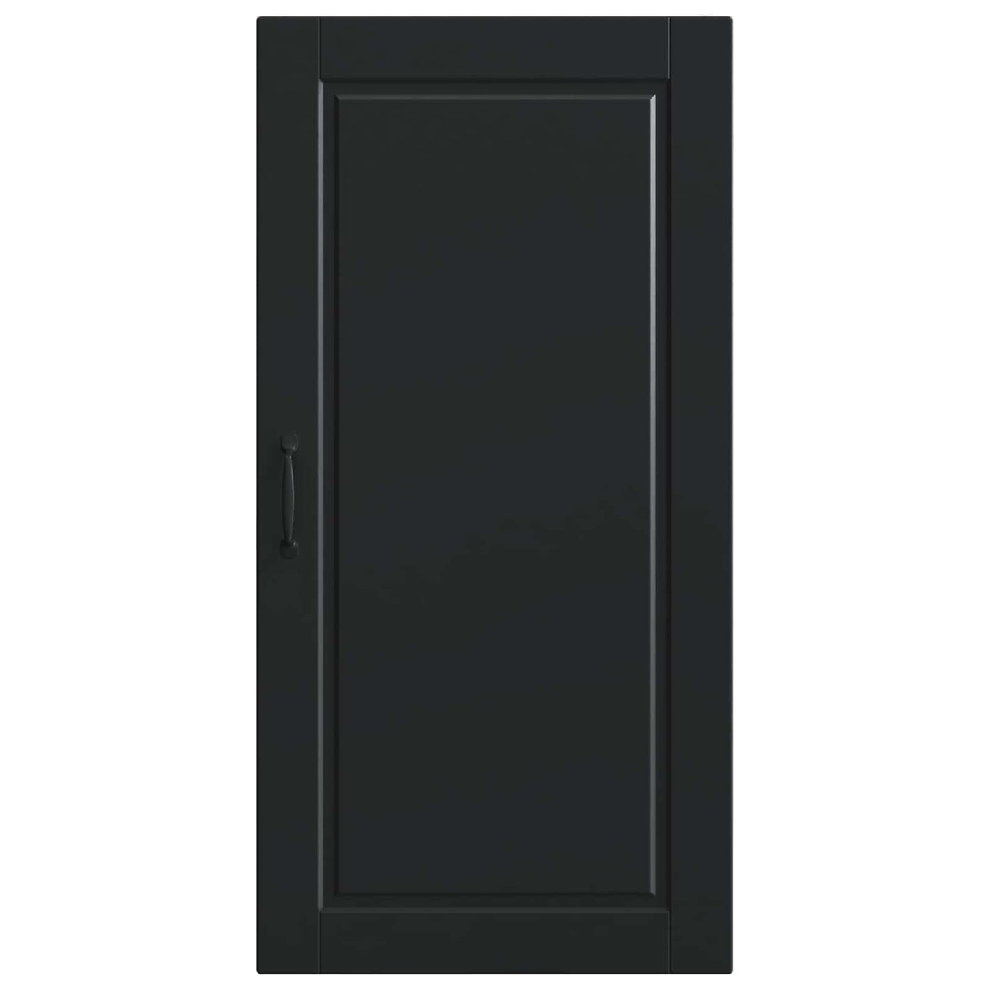 Veggskap PORTO Svart 50 x 31 x 100 cm Konstruert tre