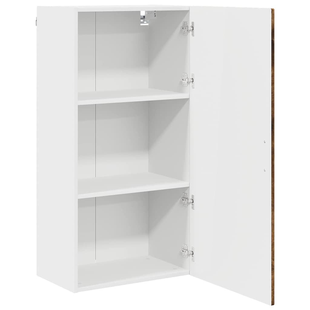 Veggskap PORTO Røkt eik 50 x 31 x 100 cm Konstruert tre
