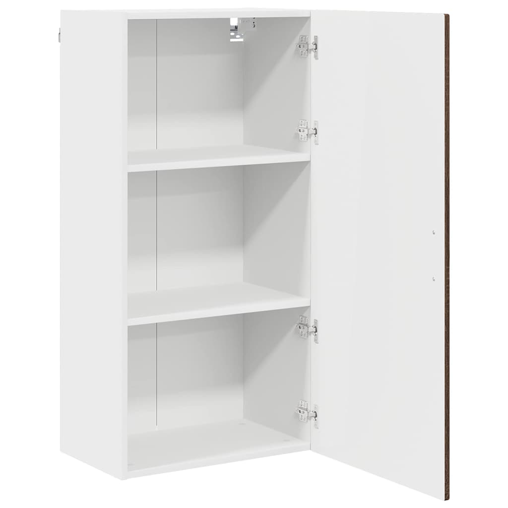 Veggskap PORTO Brun Eik 50 x 31 x 100 cm Konstruert tre