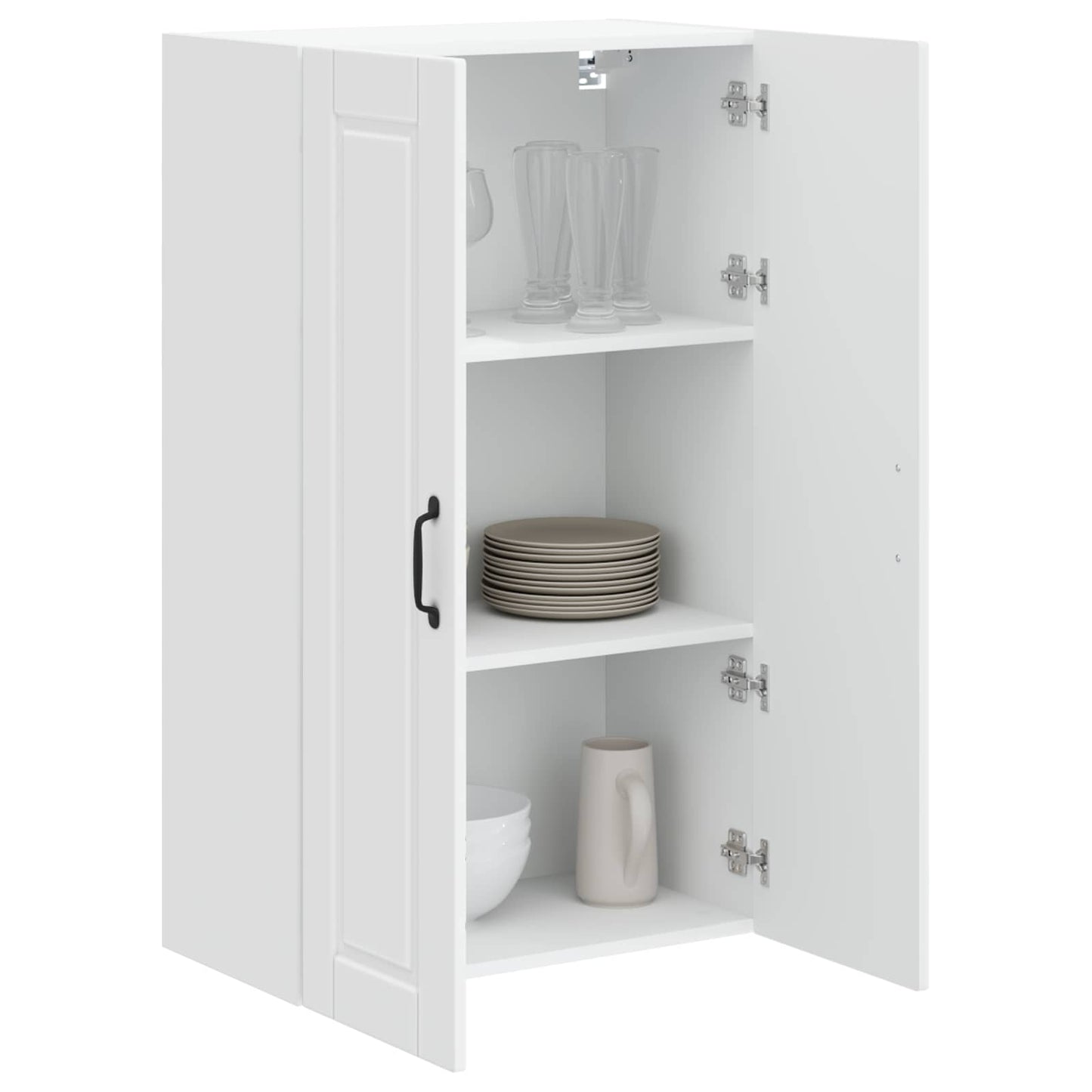 Veggskap PORTO Hvit 60 x 31 x 100 cm Konstruert tre