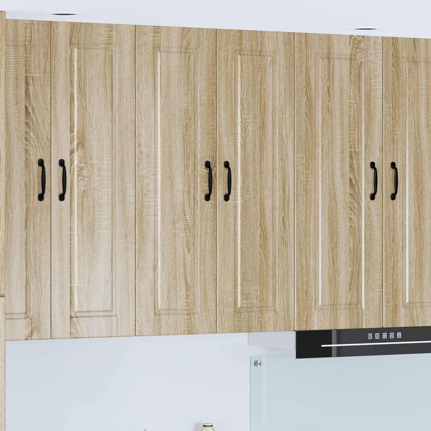 Veggskap PORTO Sonoma eik 60 x 31 x 100 cm Konstruert tre