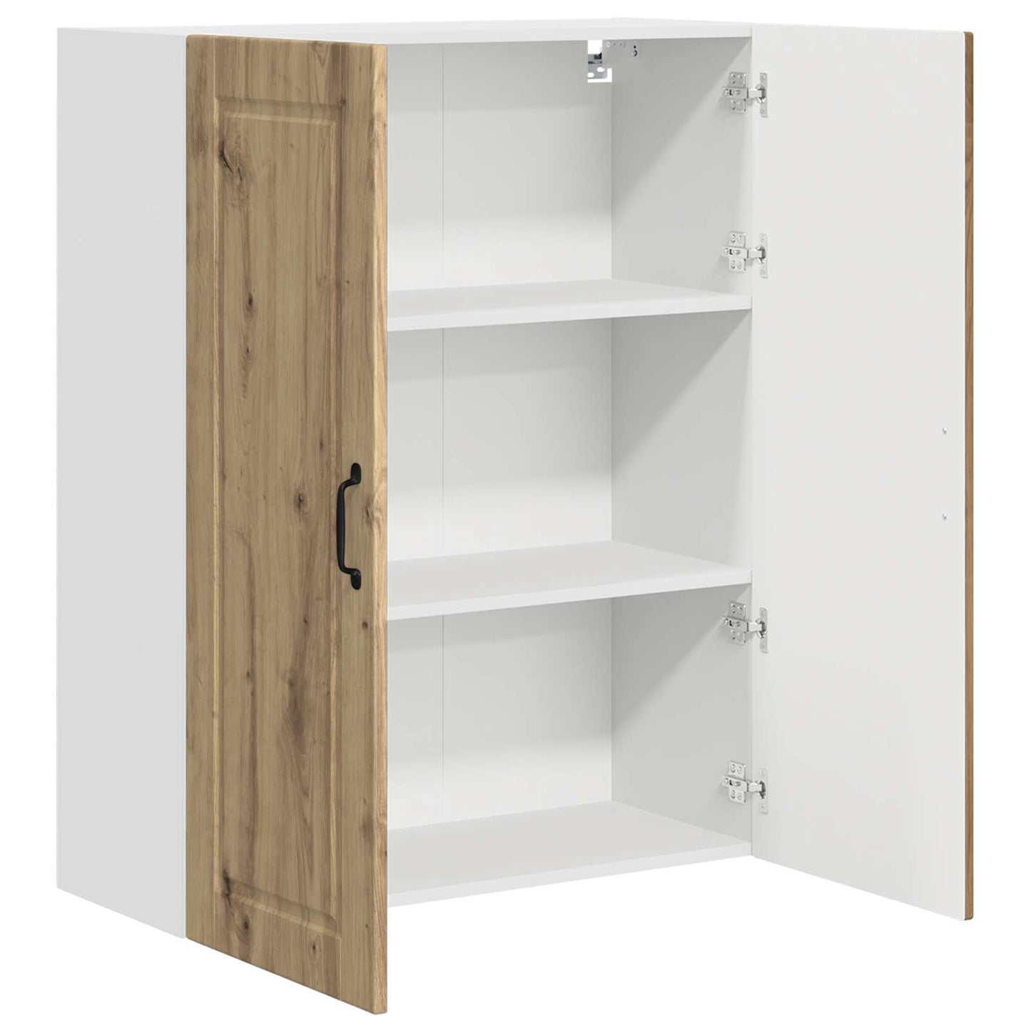 Veggskap PORTO Artisan Eik 80 x 31 x 100 cm Konstruert tre