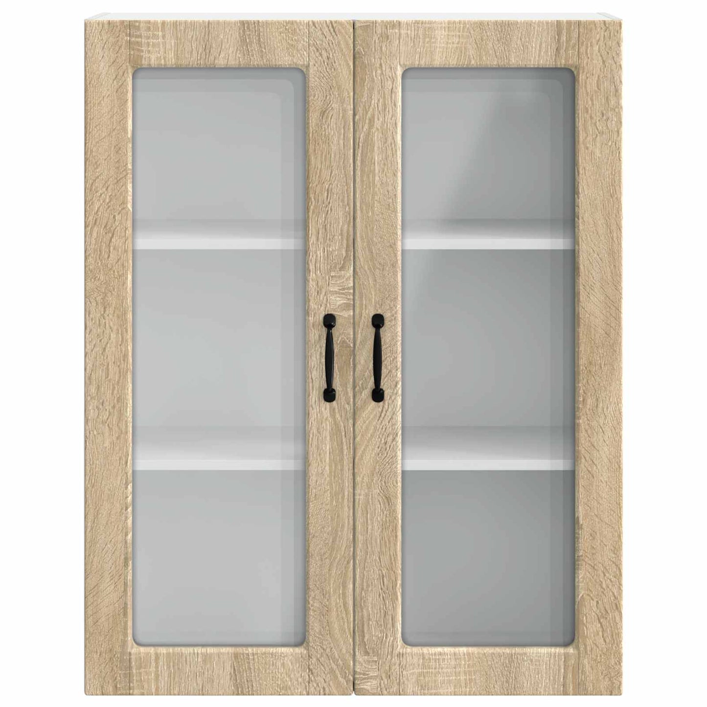 Vegghylle PORTO Sonoma eik 80 x 31 x 100 cm Konstruert tre
