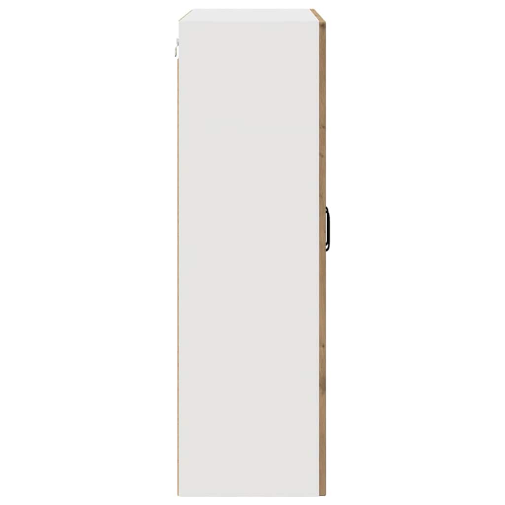 Vegghylle PORTO Artisan Eik 80 x 31 x 100 cm Konstruert tre