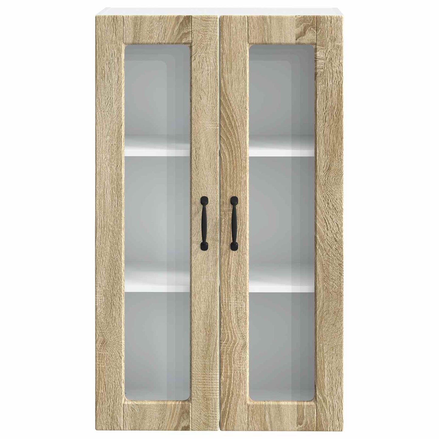 Vegghylle PORTO Sonoma eik 60 x 31 x 100 cm Konstruert tre