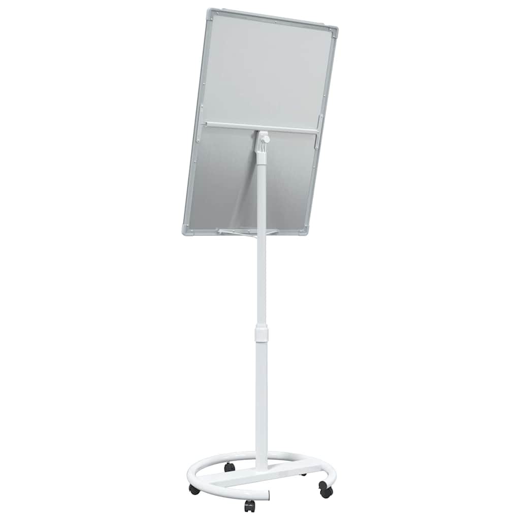 Magnetisk whiteboard Grå og hvit 62 x 62,5 x 197 cm EPS