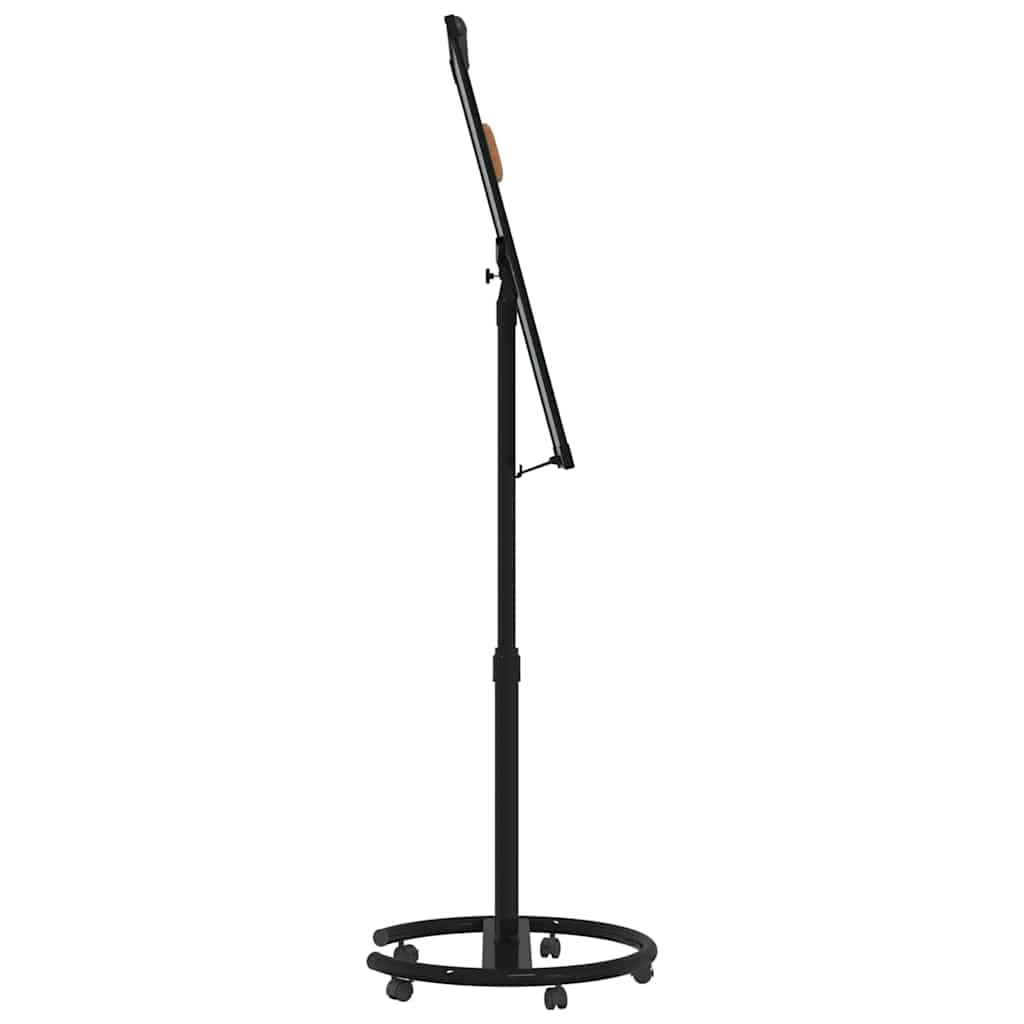 Magnetisk whiteboard Svart og Hvit 62 x 62,5 x 197 cm EPS
