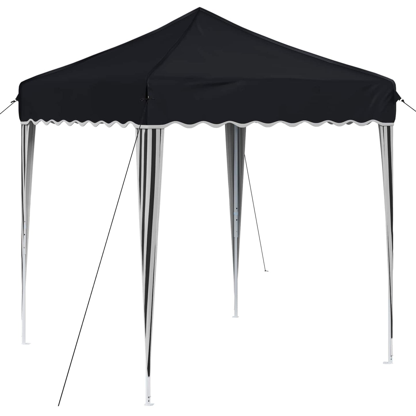 Pop-up Festtelt 195 x 195 x 245 cm Antrasitt Oxford Stoff