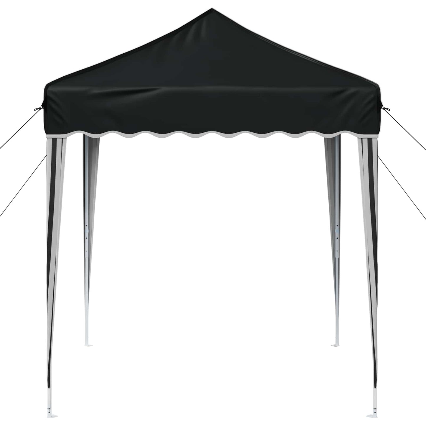 Pop-up Festtelt 195 x 195 x 245 cm Antrasitt Oxford Stoff
