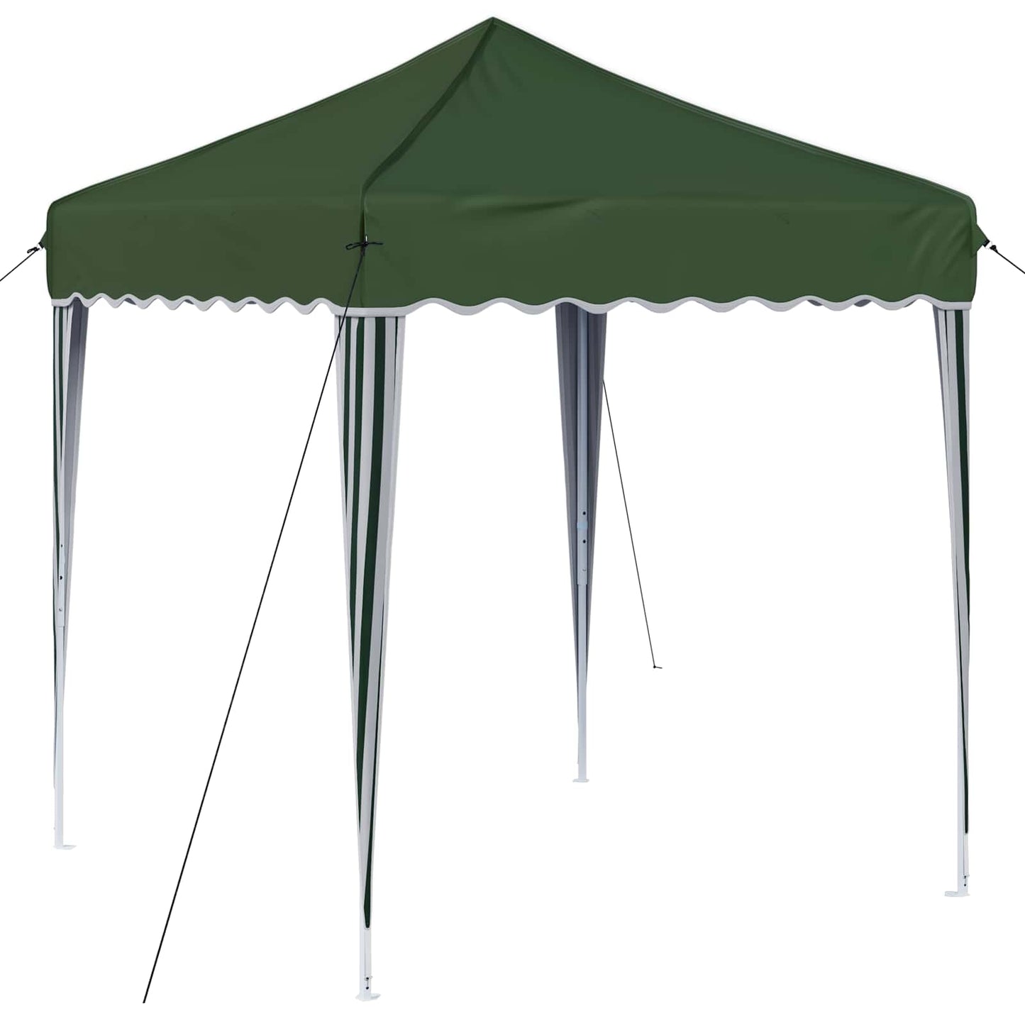 Pop-up Festtelt 195 x 195 x 245 cm Grønn Oxford Stoff