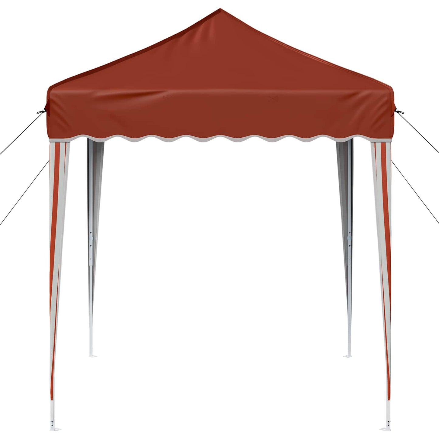 Pop-up Festtelt 195 x 195 x 245 cm Terrakotta Oxford Stoff