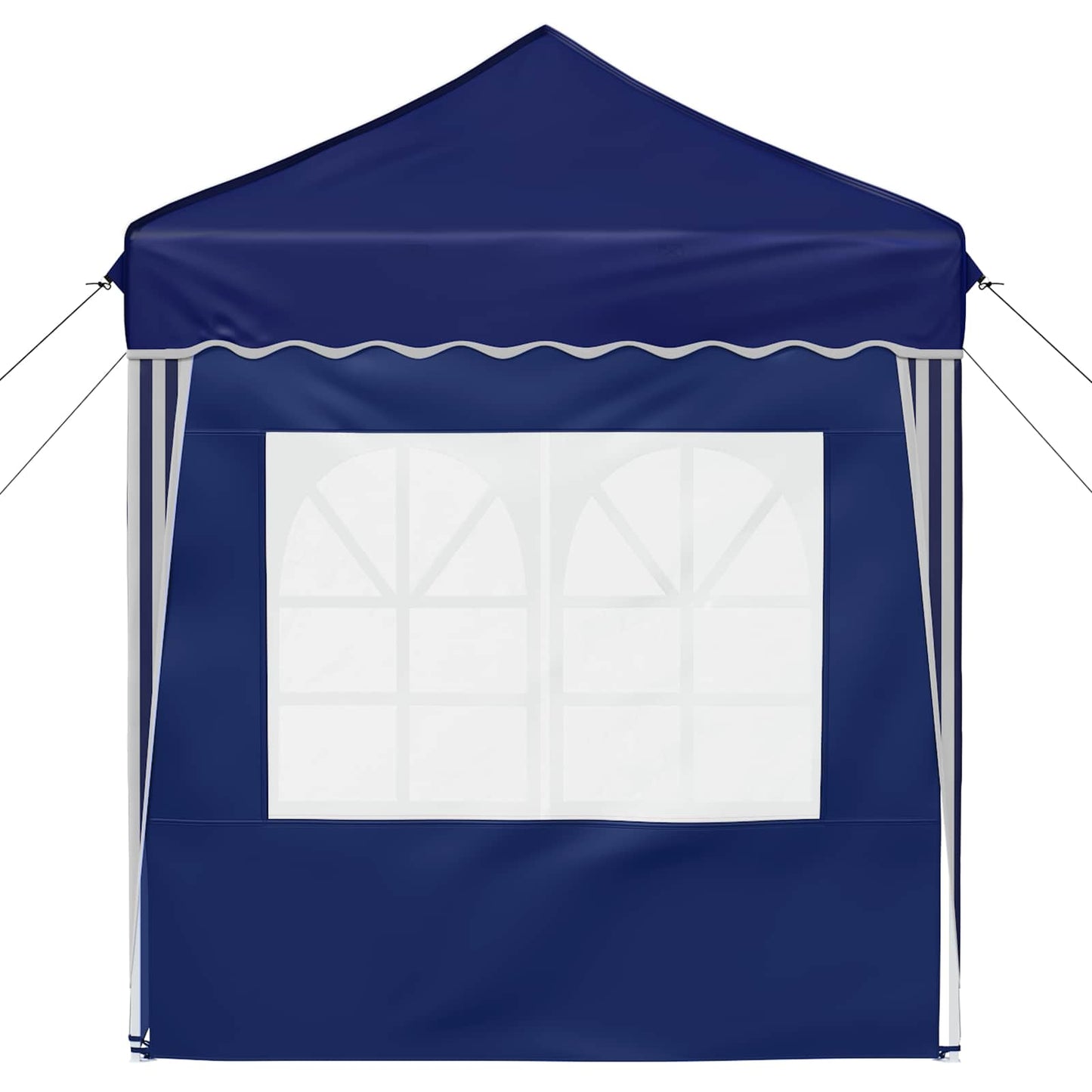 Pop-up Festtelt 195 x 195 x 245 cm Blå Oxford Stoff