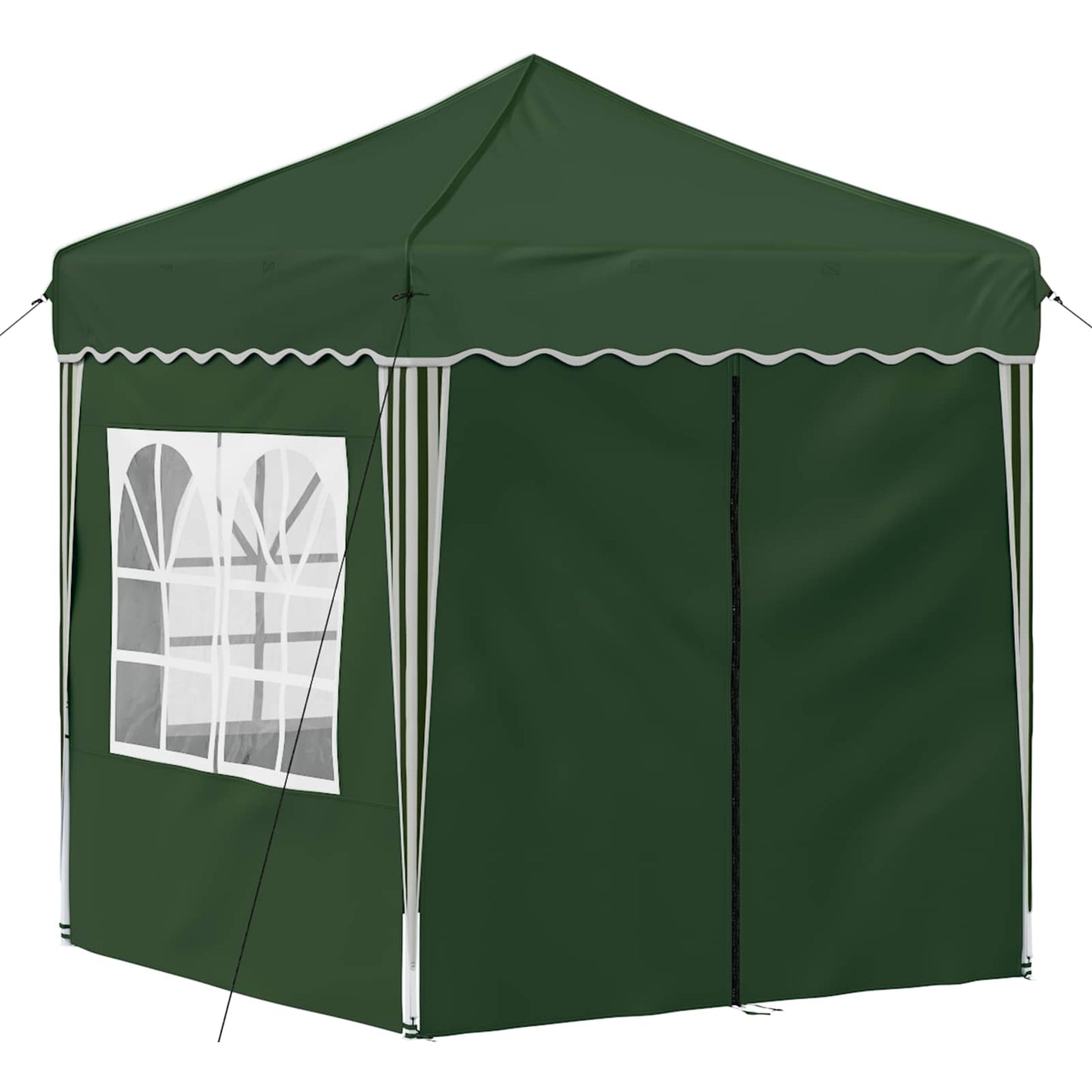 Pop-up Festtelt 195 x 195 x 245 cm Grønn Oxford Stoff